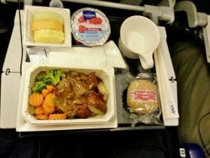 plane food