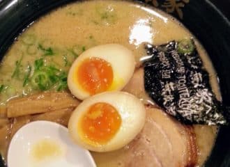 Japanese Ramen in Tokyo Japan