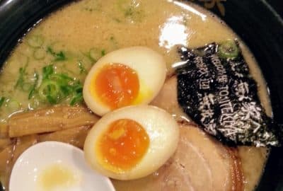 Japanese Ramen in Tokyo Japan