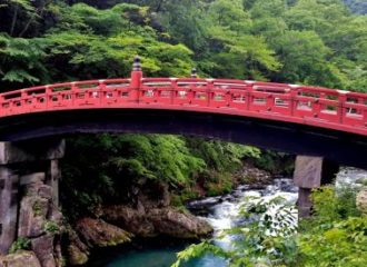 Shinkyo Bridge in Nikko