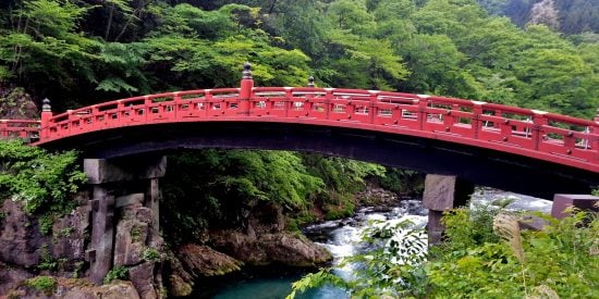 Shinkyo Bridge in Nikko