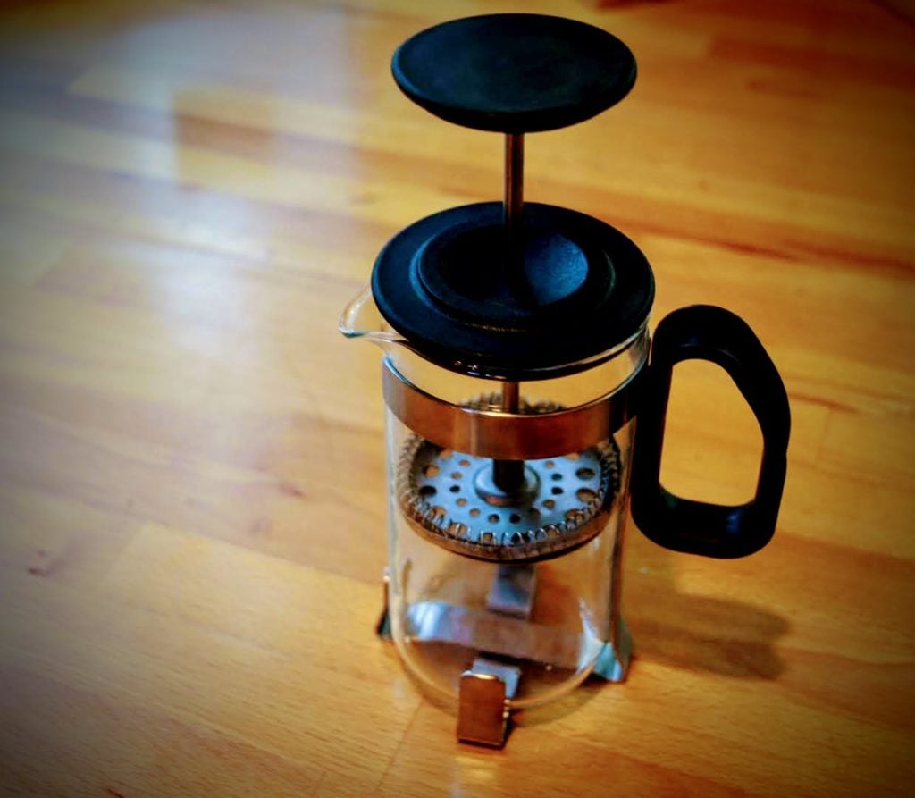 Single Serve Glass French Press