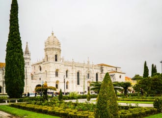 Jeronimos Monastery in Lisbon Portugal