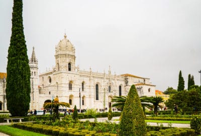Jeronimos Monastery in Lisbon Portugal