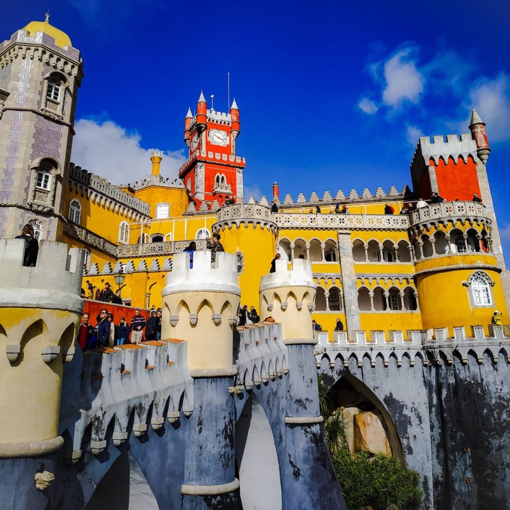 Palace of Pena in Sintra, Portugal