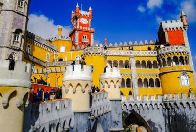 Palace of Pena in Sintra, Portugal