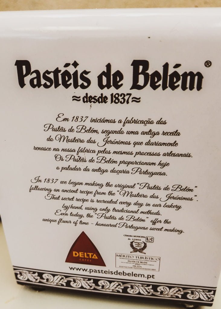 Pasteis de Belem napkin holder