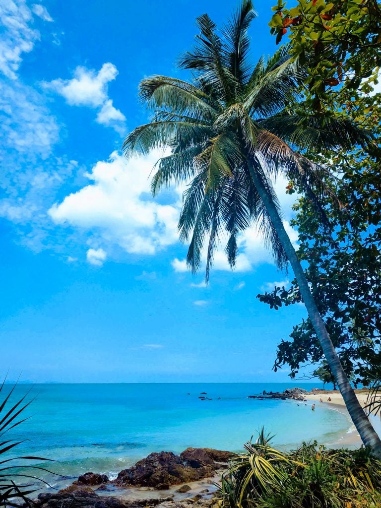 Thailand beach on the island of Koh Lanta