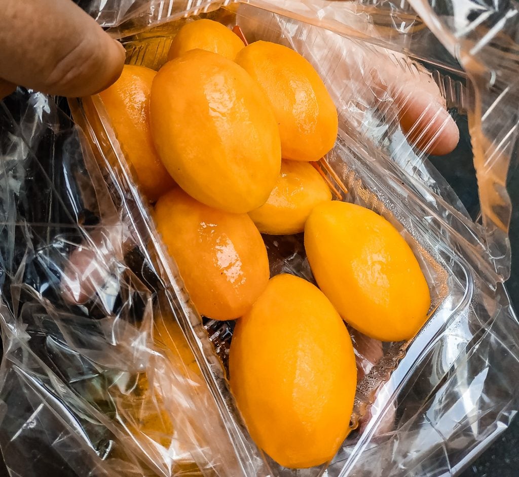 Thailand miniature mangoes