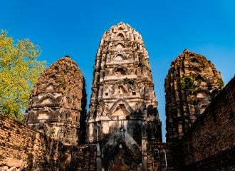 Ancient Ruins at Sukhothai Historical Park