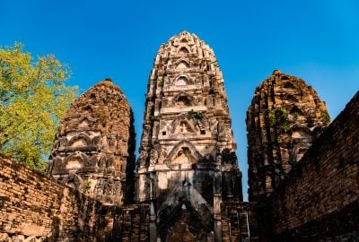 Ancient Ruins at Sukhothai Historical Park