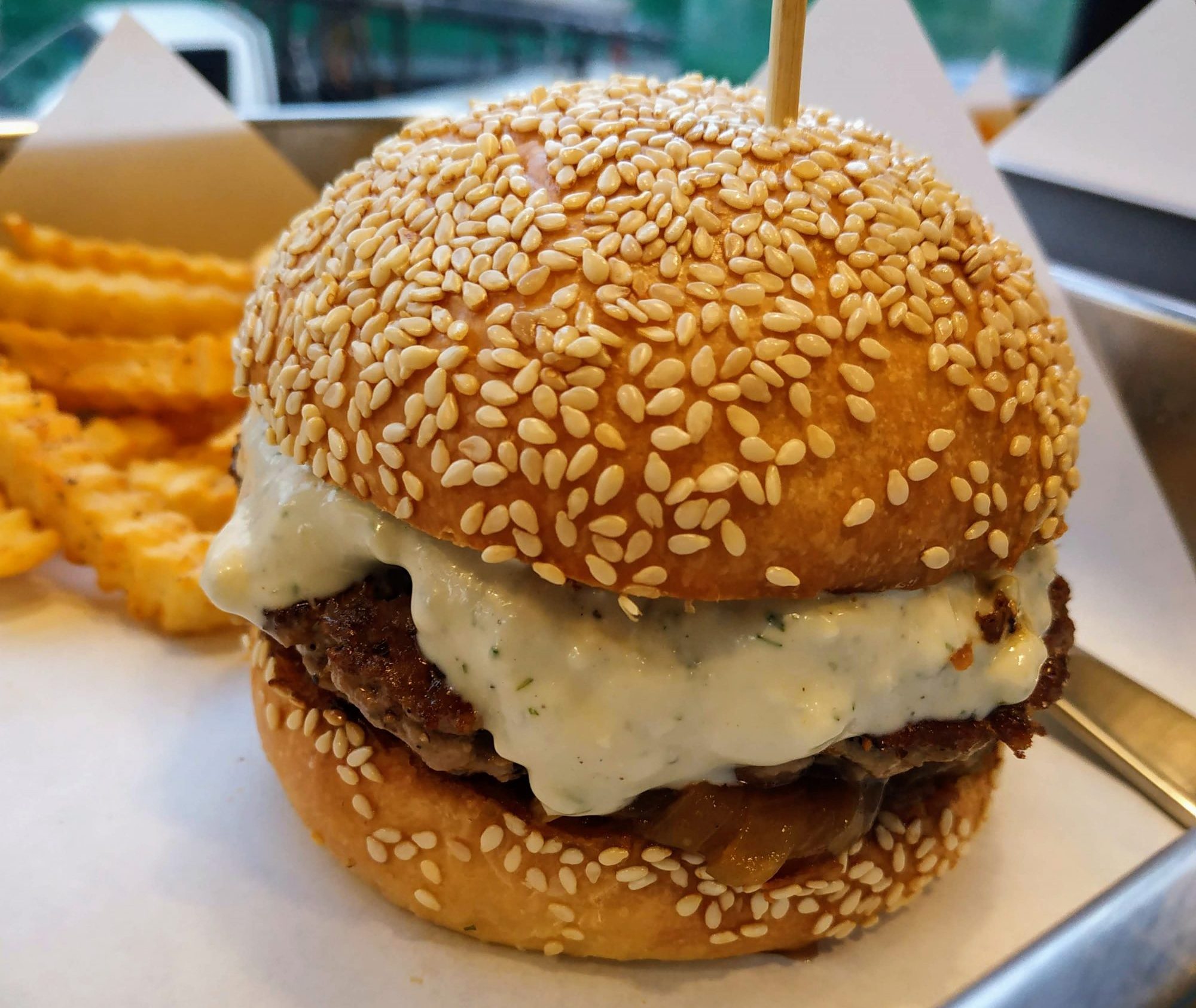 Cheesy Burger at Burgermaster