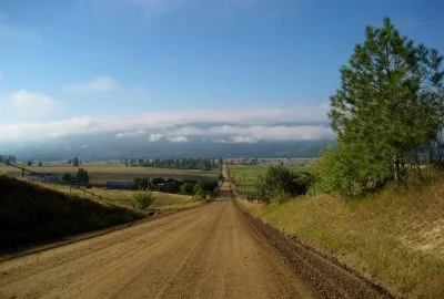 Dirt Road in Montana Travel Somewhere