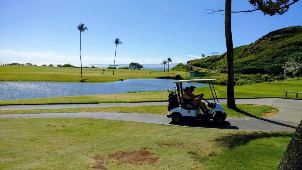 Golfing in Kahului Maui