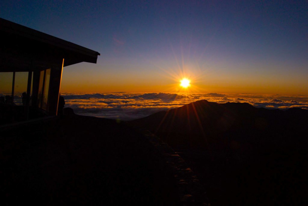 Sunrise at Haleakala National Park Maui