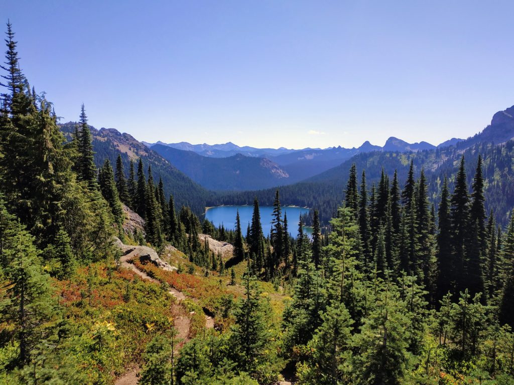 Dewey Lake at Mount Rainier