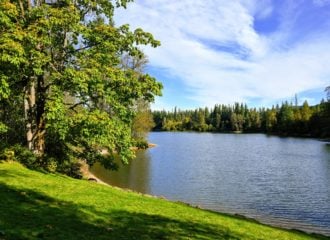 Deep Lake at Nolte State Park