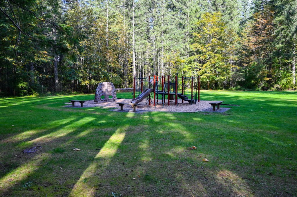 Kids playground at Nolte State Park