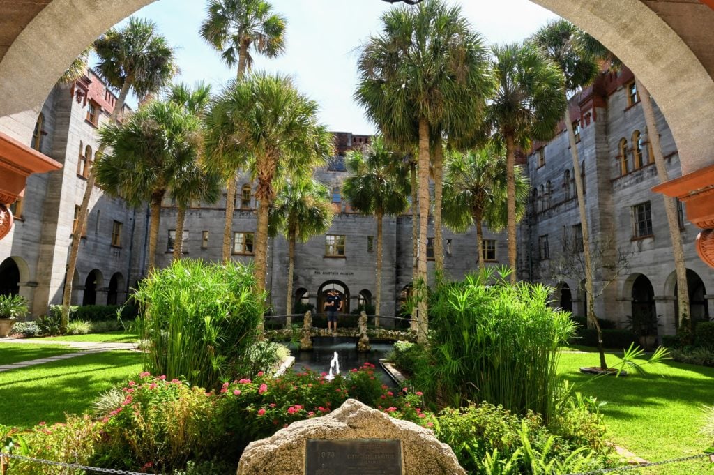 Lightner Museum Courtyard