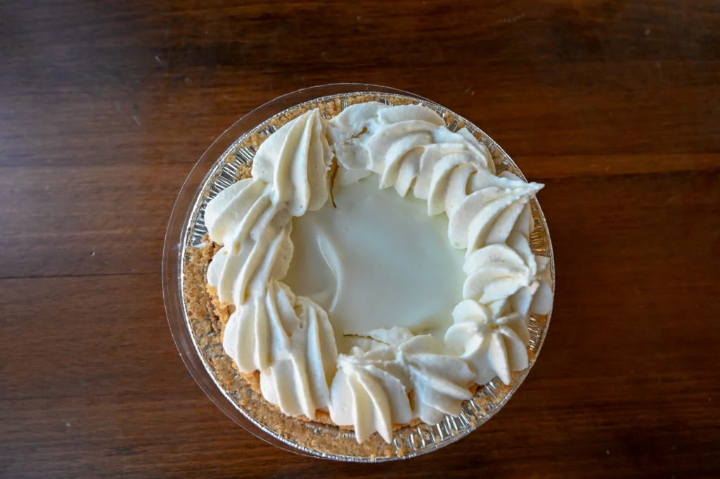 Mini key lime pie from Key West Pie Co