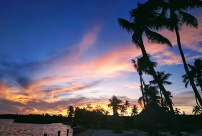 sunset on Islamorada Florida Keys