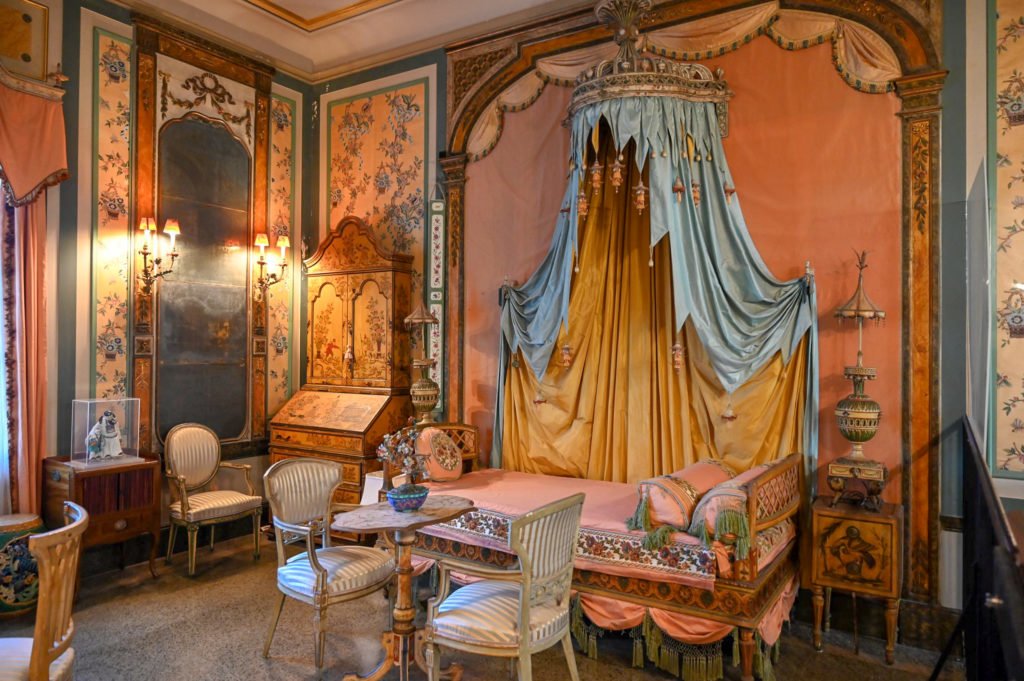 Antique Furnished room in the Vizcaya Museum