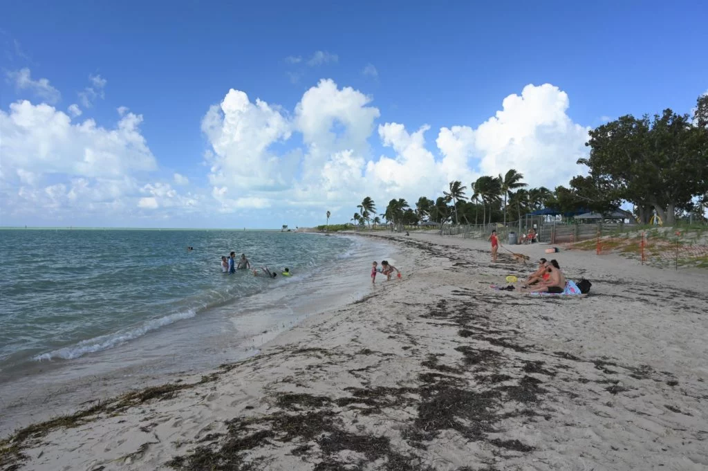 Sombrero Beach in Marathon, Florida.