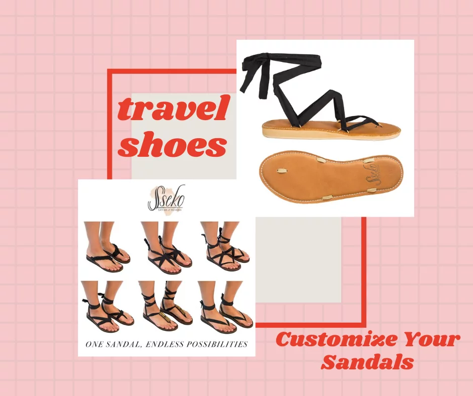 travel ribbon sandals from sseko