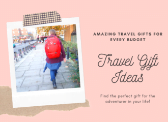 travel gift ideas girl with backpack