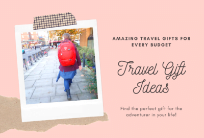 travel gift ideas girl with backpack