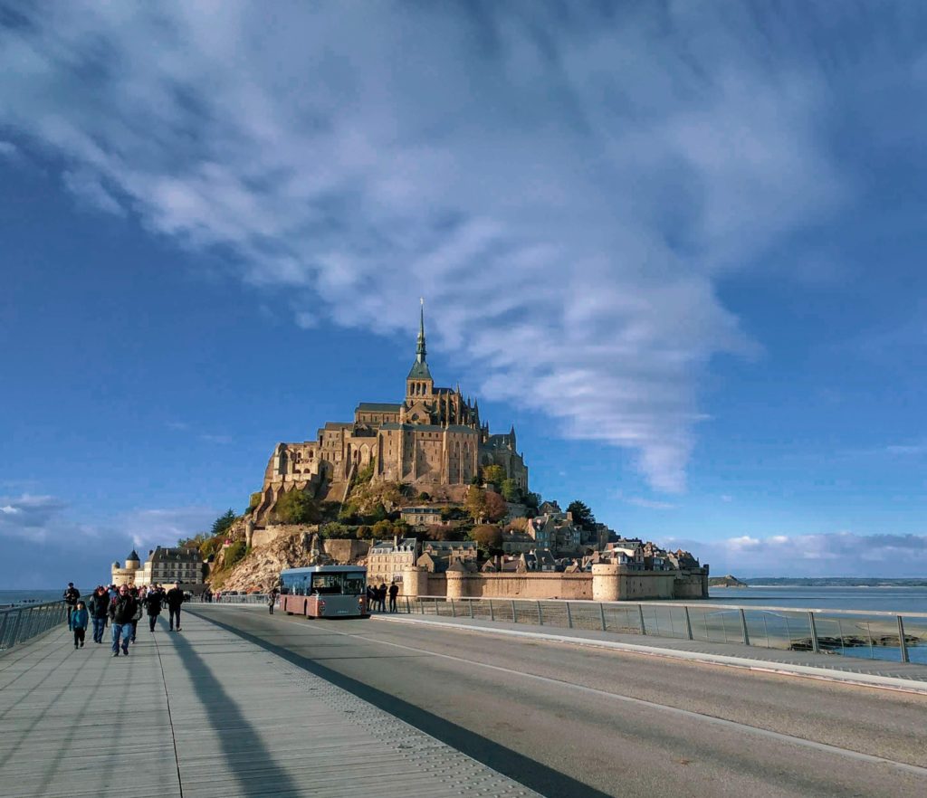 Mont St-Michel in Normandy region of France.