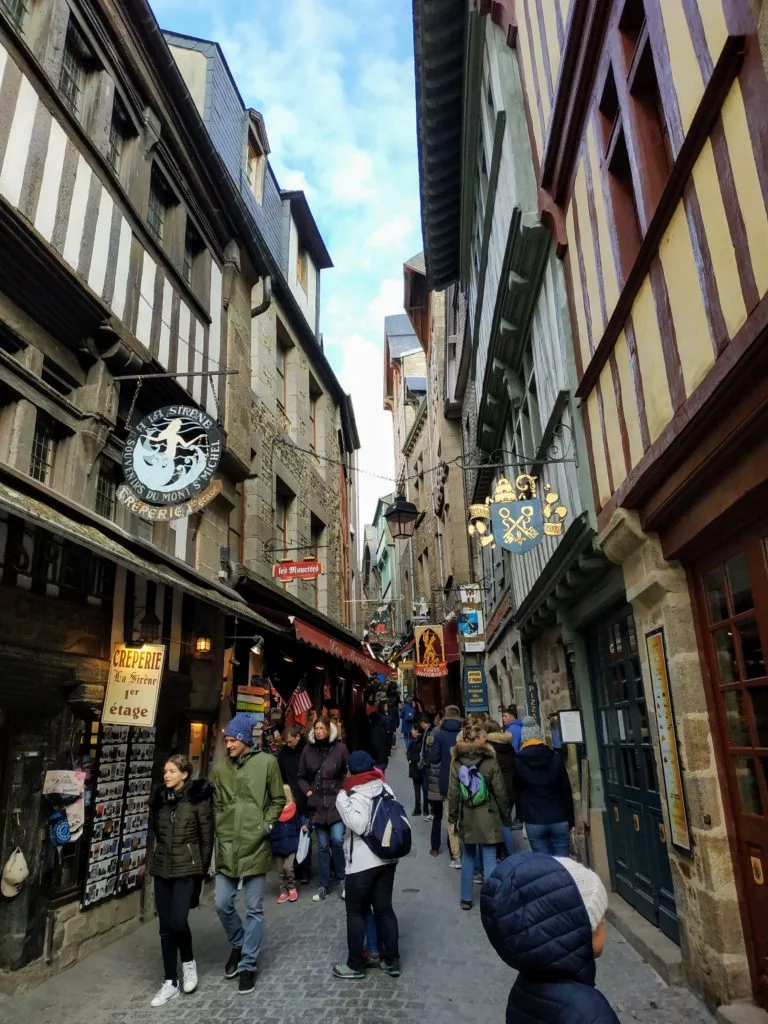 La Grand Rue Mont Saint Michel