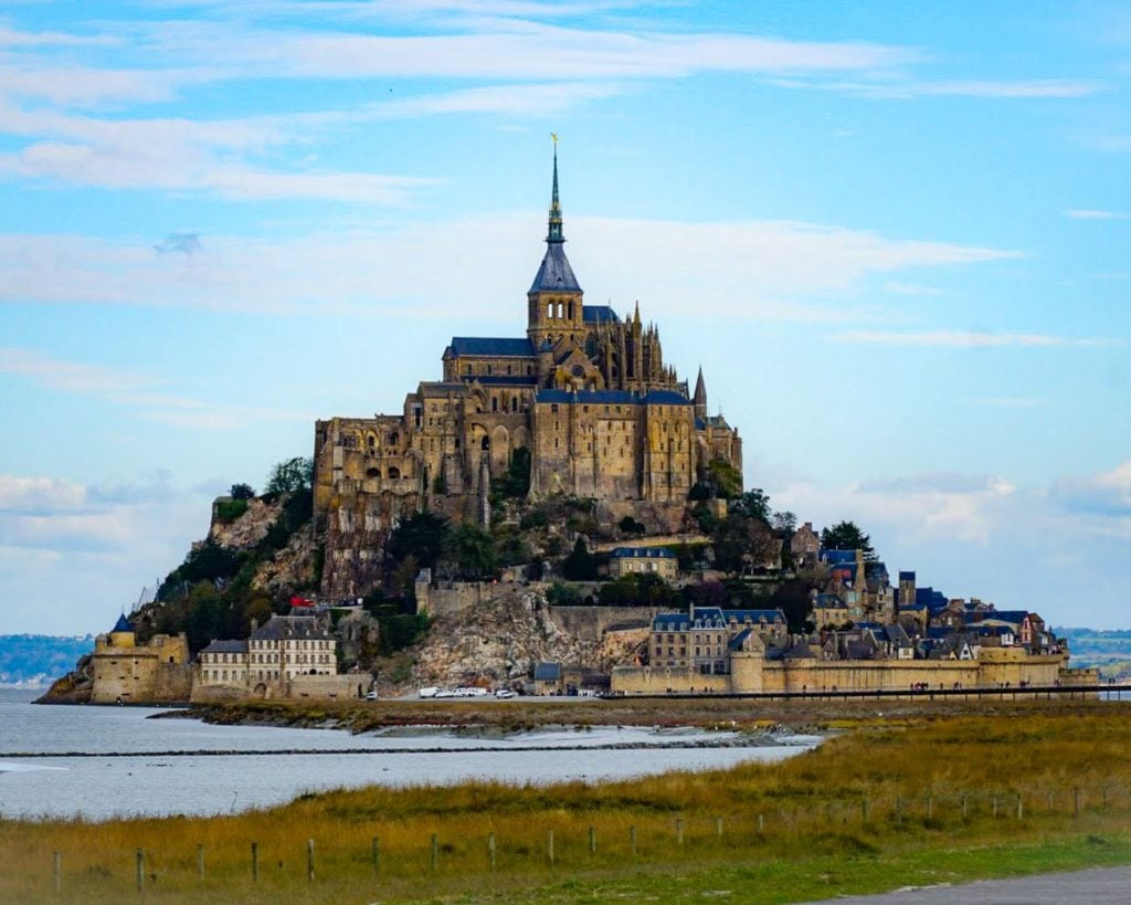 Mont-Saint-Michel at low tide