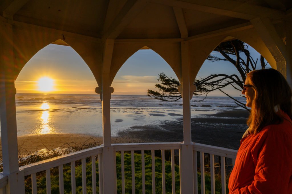 Kalaloch Lodge gazebo