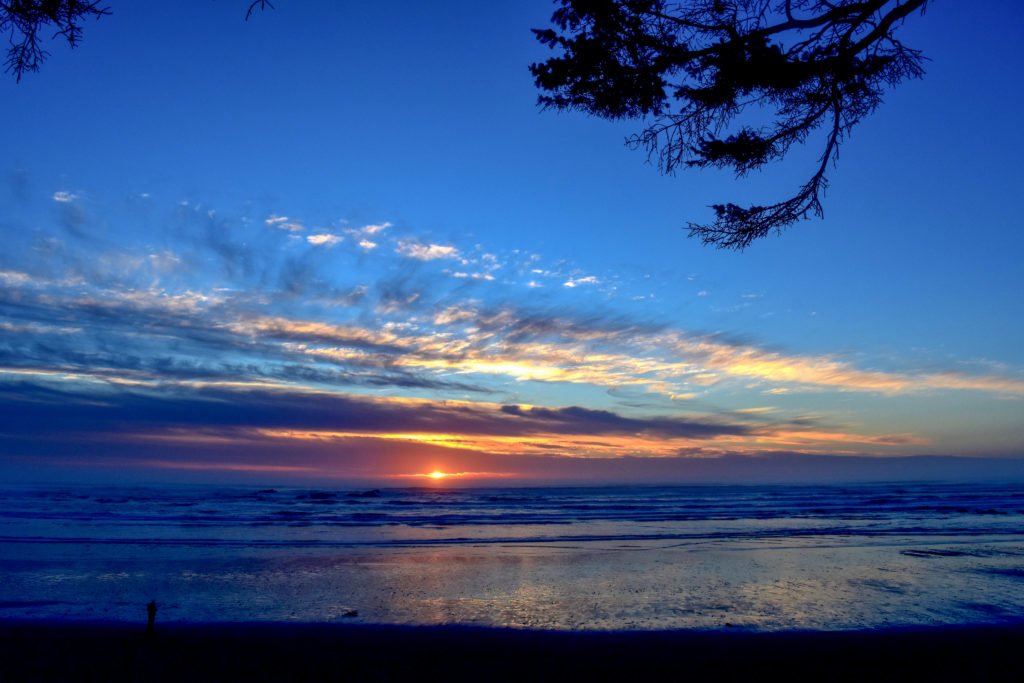 Sunset at Kalaloch Lodge