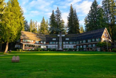 View of Lake Quinault Lodge