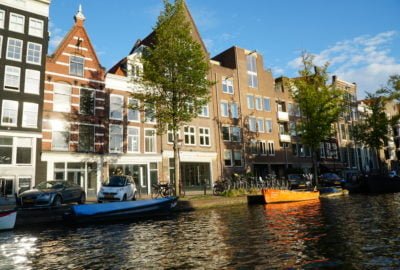 Amsterdam water canal