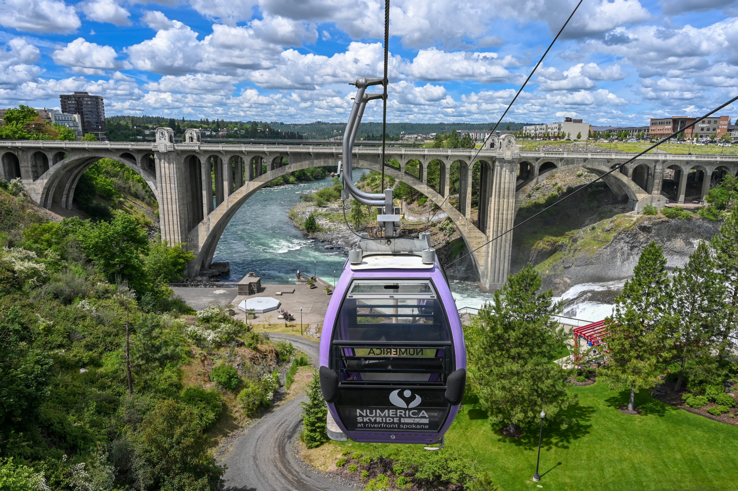 Spokane's Exciting Riverfront Park & Skyride Travelffeine