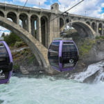 Gondolas over Spokane River
