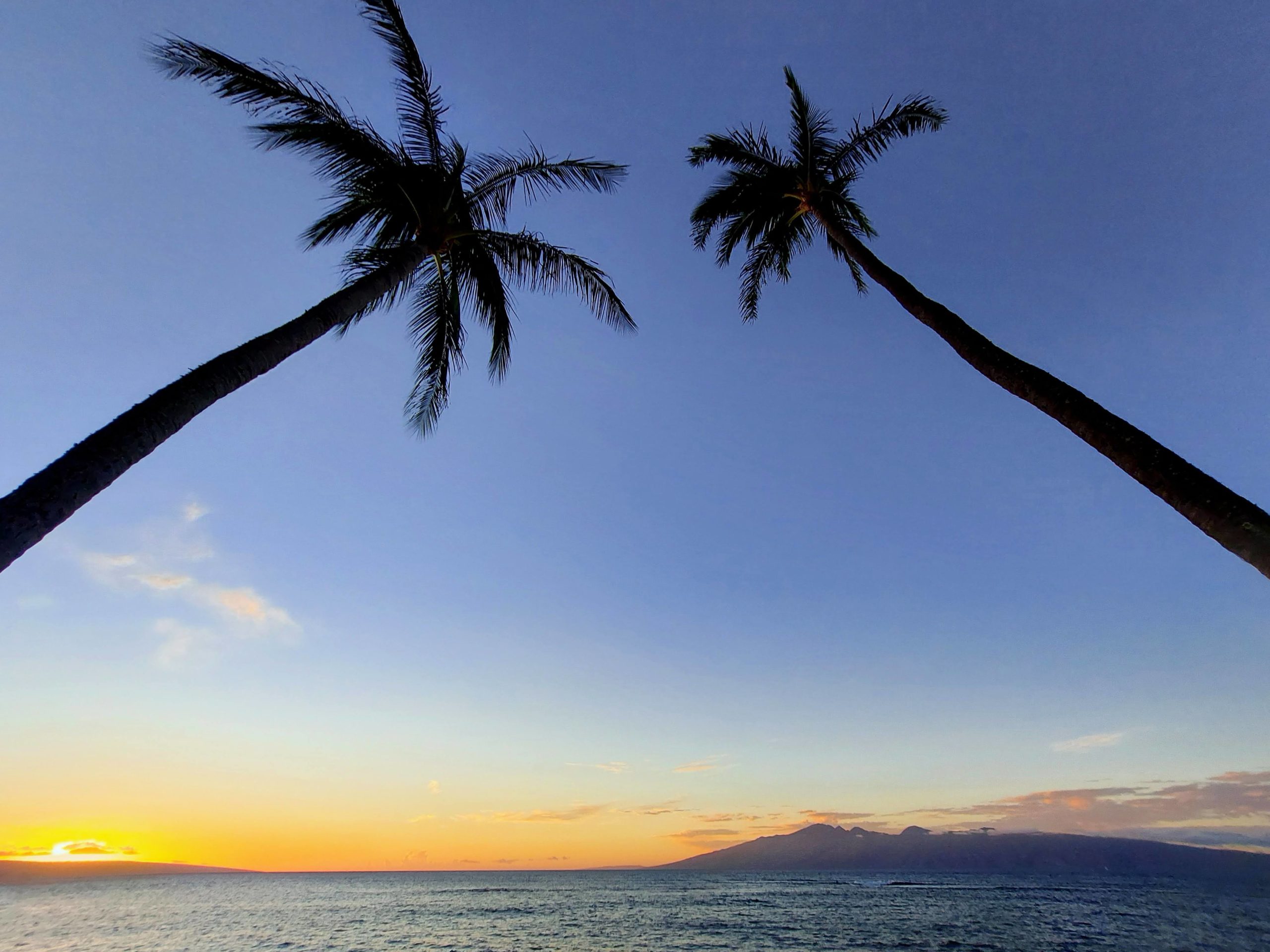 sunset kahana maui