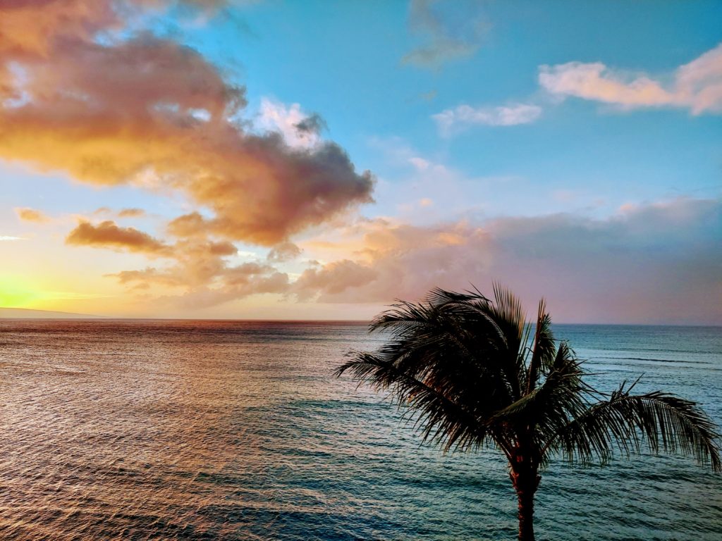 Sunset in Maui