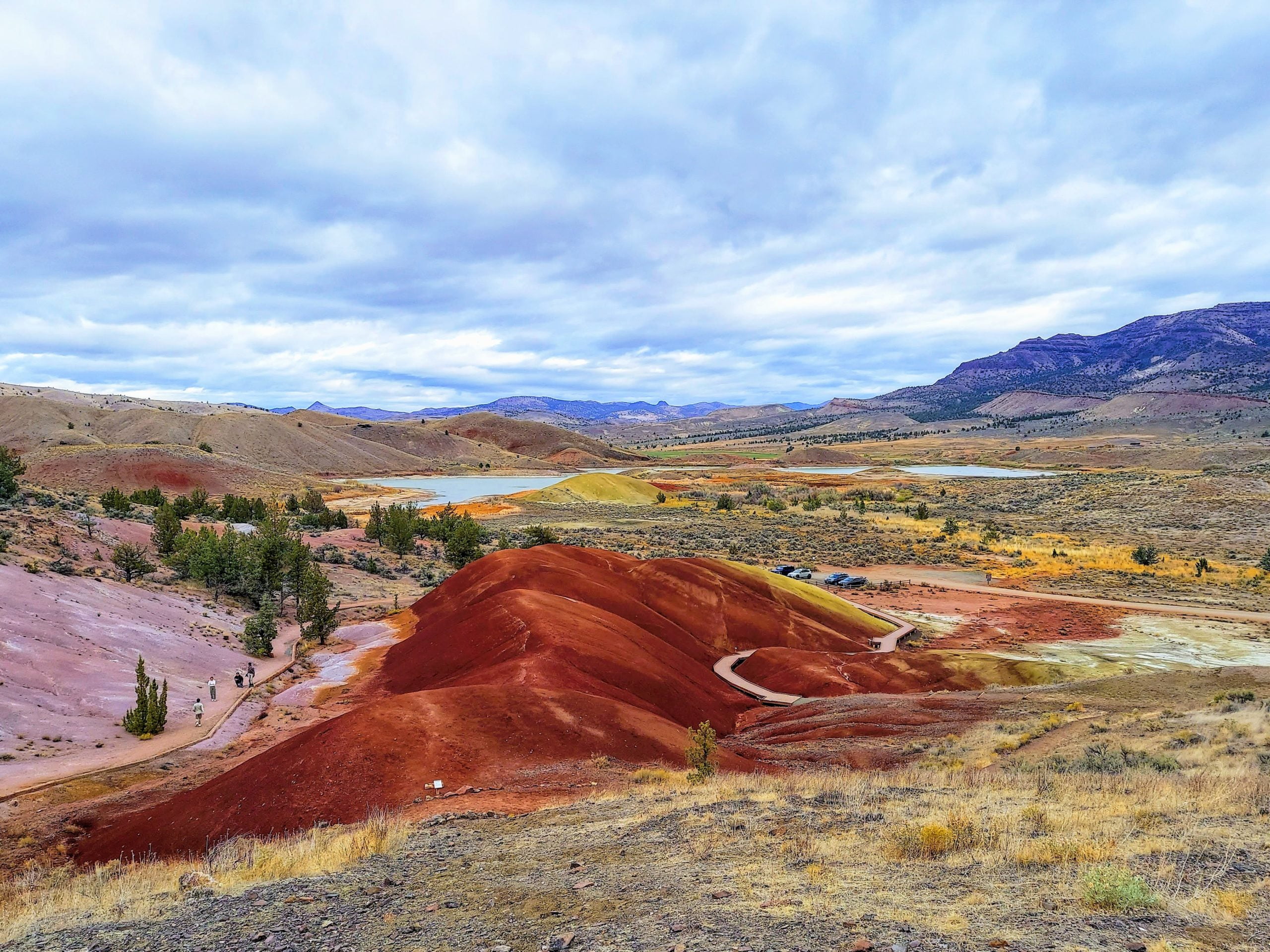 the painted cove trail overlook