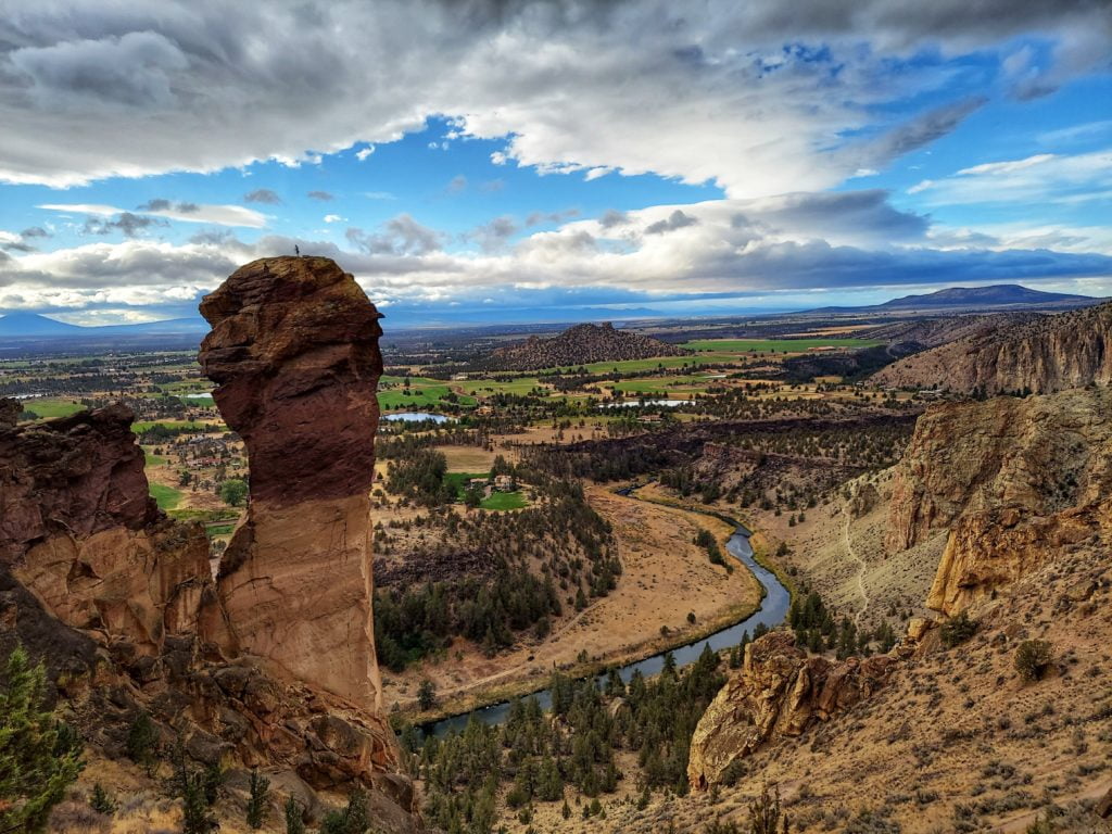Views of Smith Rock State Park and Monkey Face
