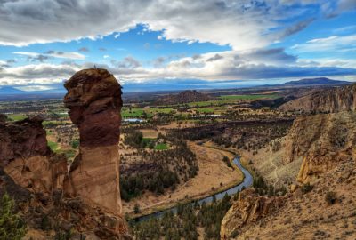 Views of Smith Rock State Park and Monkey Face