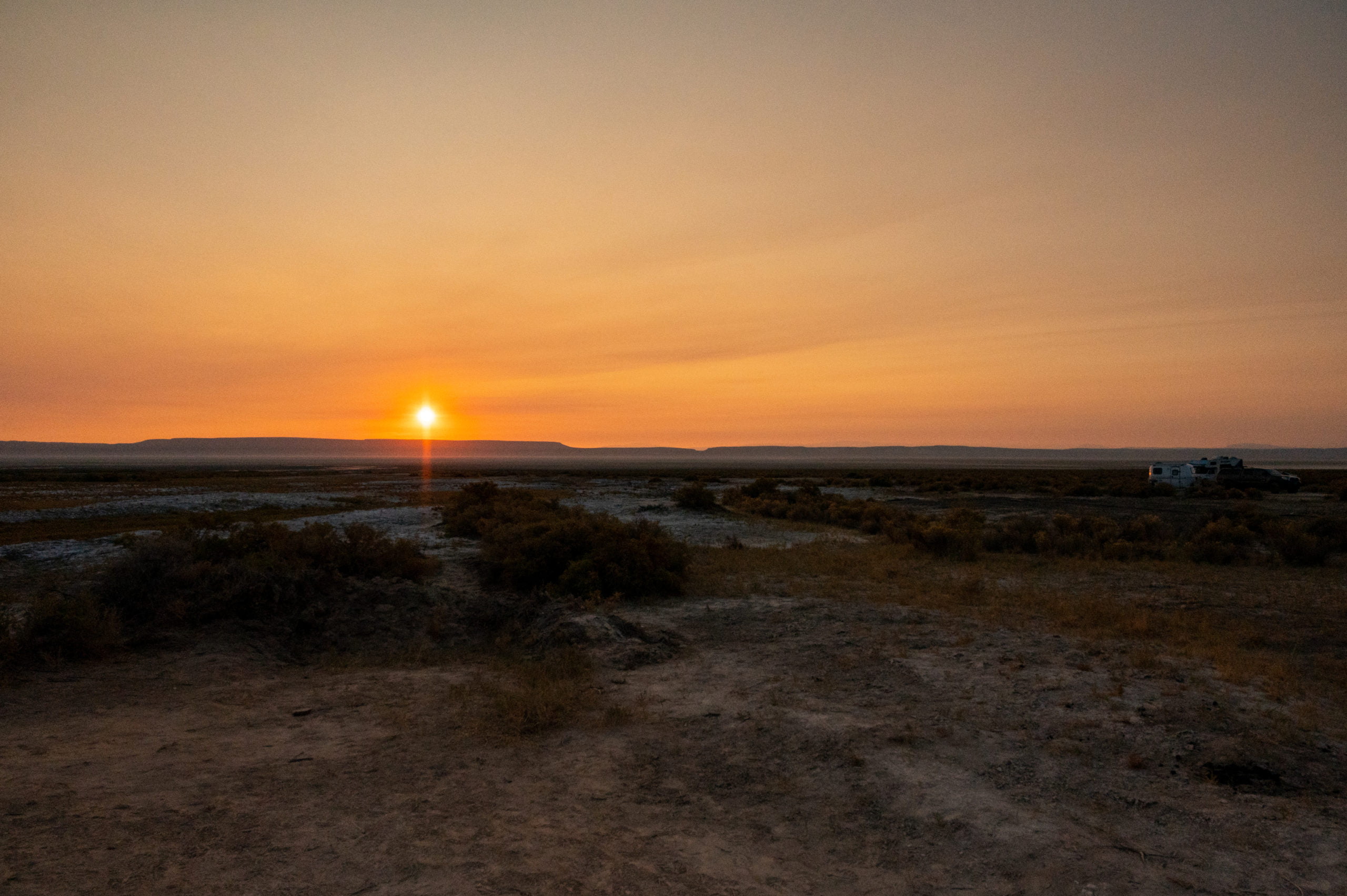 sunrise Alvord Desert