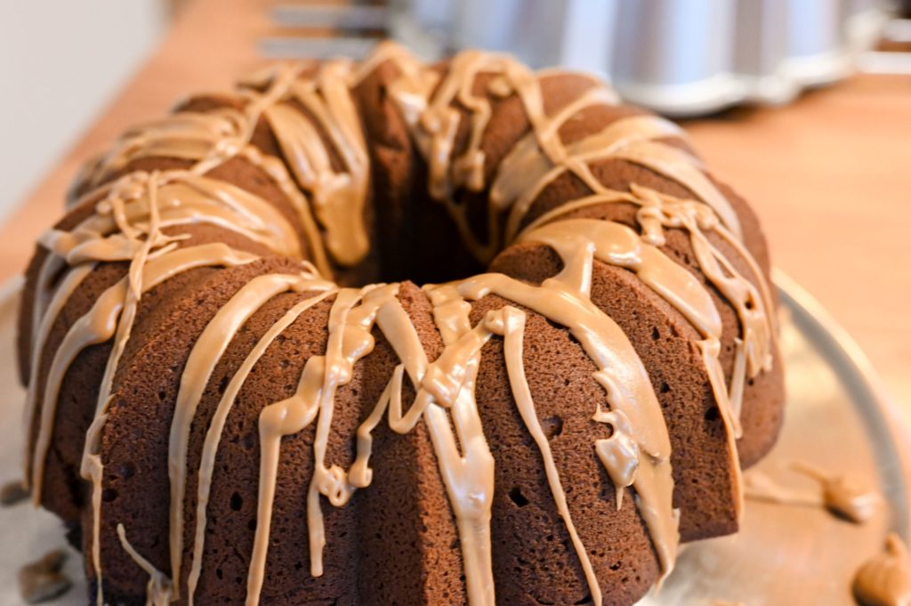 coffee and cream Bundt cake