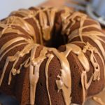 oatmilk coffee and cream Bundt cake