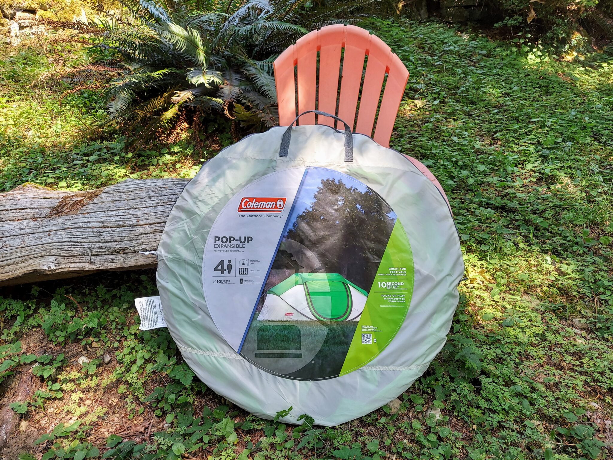 coleman pop up canopy tent