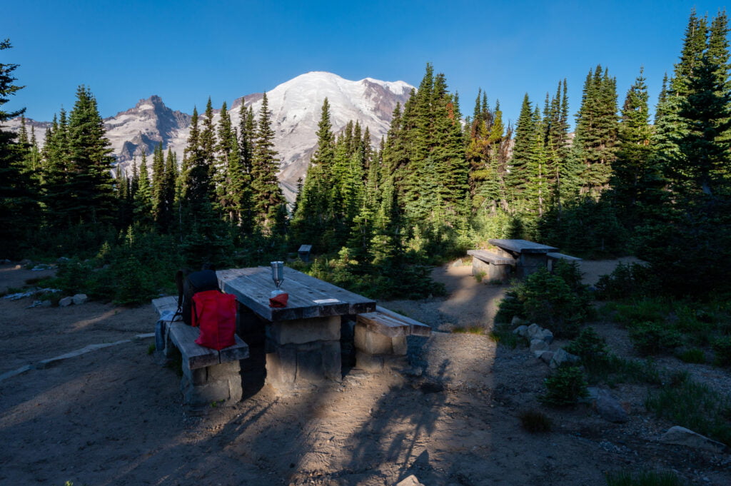 Sunrise picnic area