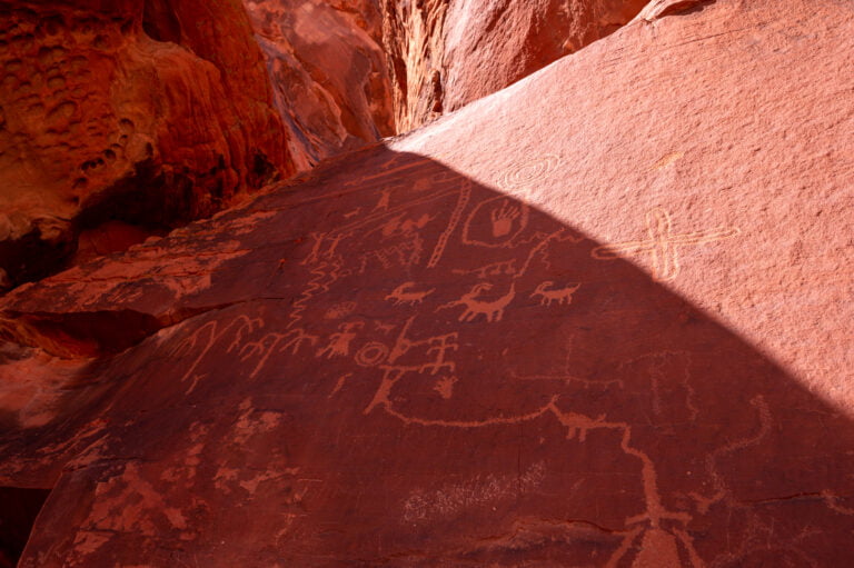 Atlatl Rock Petroglyphs